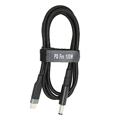 Cordon d'alimentation pour ordinateur 2 mètres USB-C vers DC 5.5mm 100W 5A