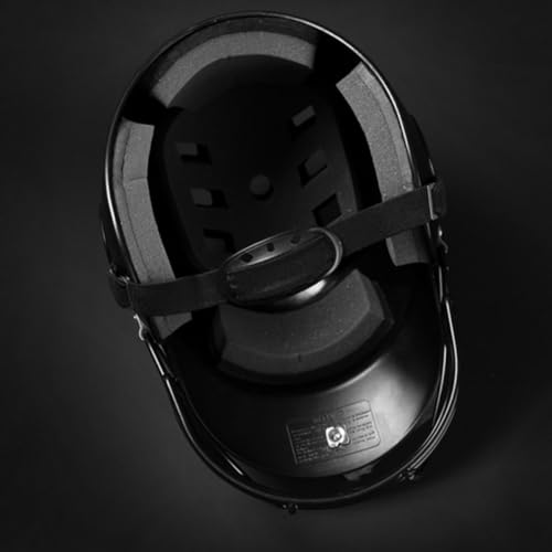 Casque de protection faciale baseball structure solide ABS mousse - 7