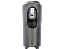 Automatic Transmission Shift Lever Knob - Dark Gray and Chrome - Compatible with 2007-2008 Ford F-150