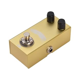 【Straight-through Switch Design】: The straight-through switch design ensures a smooth and uninterrupted signal flow, providing a consistent and high-quality sound output. 【Robust Metal Shell】: This mini chorus effect pedal for electric guitar is hous...