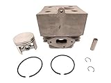  SECURA Piston et cylindres Ø46mm compatible avec Stihl BR 380 Souffleur