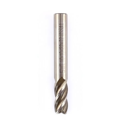 Hss Cnc 4 Flauta Fresa Cortador Broca Qualidade 4mm-12mm Haste Reta Ferramenta Rotativa para Centro
