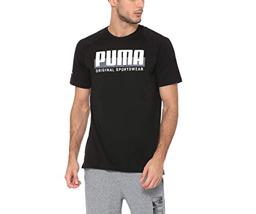 PUMA Athletics Graphic Tee t-shirt homme au imprimé moderne