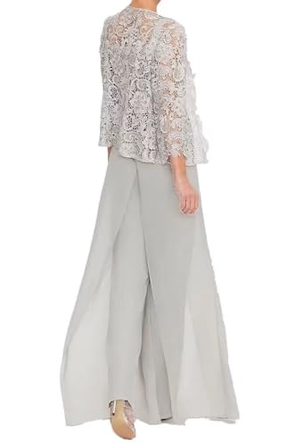 Mother of The Bride Pants Suits Formal Dresses Outfit Set Evening Gowns for Women Mother of The Groom Dresses3