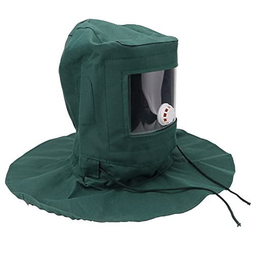 UKCOCO Arenado de chorro de arena abrasiva campana herramienta de chorro de arena con campana Equipo de prueba de polvo para la eliminación de polvo cemento embalaje molienda etc.