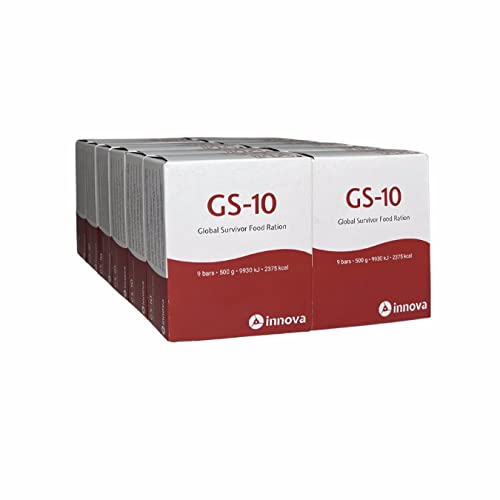 Emergency Food GS-10 Carton géant 12 x 500g MRE