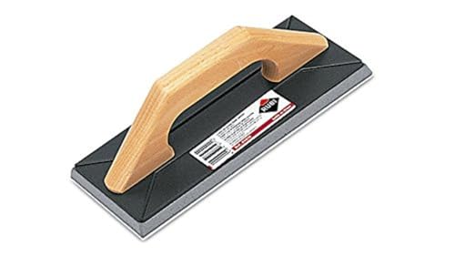RUBI | Talochon Caoutchouc pour Joints SUPERPRO | Manche en Bois Ergonomique | Idéale pour le Remplissage des Joints jusqu'à 3 mm de large | Base en...