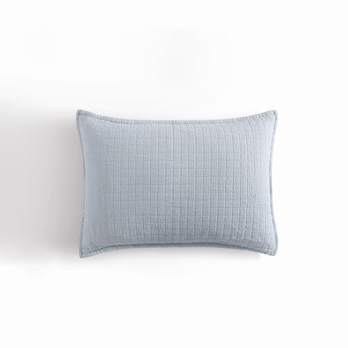 Taies d'oreiller Calvin Klein bleu aube pour sublimer votre chambre parentale - 2