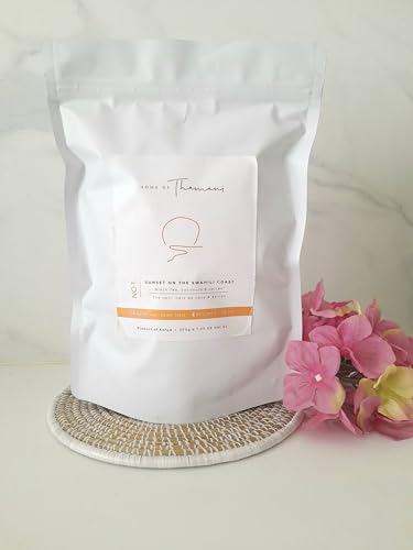 Swahili Tea - Kenyan Black Tea, Coconut & Tanzanian Spices - 200g - Inspired by Swahili Culture - Spiced Chai - Gourmet Gift Idea