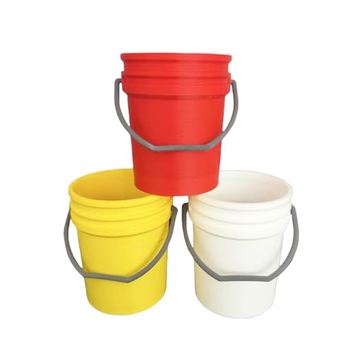 TEYOUYI Mini 5-Gallon Bucket Desk Organizer,Mini Storage...