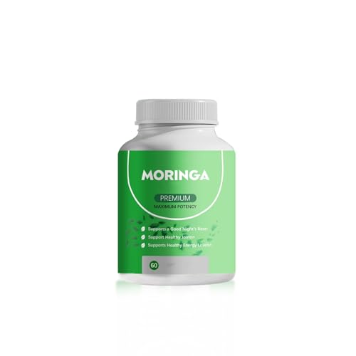 Moringa Pura | Energía natural, apoyo a la salud de la piel y el intestino | para hombres y mujeres,1pcs