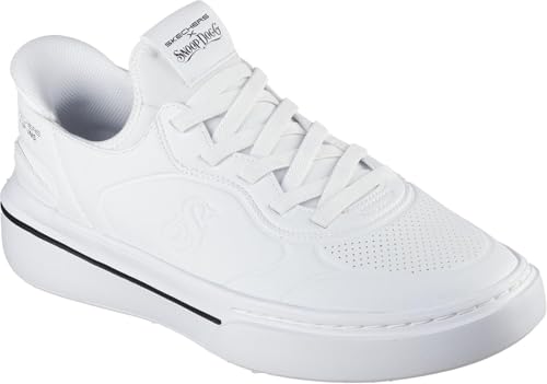 Skechers - Mens Snoop One - Next Episode Slip On Shoes, Color White, Size: 9.5 M US