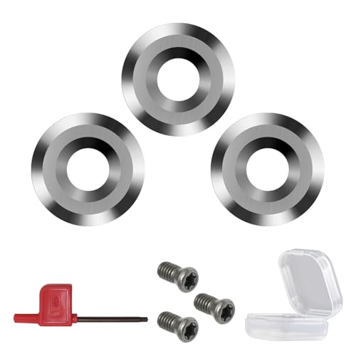 Insertos de carburo redondos de repuesto 12mm 3 piezas miniatura 2