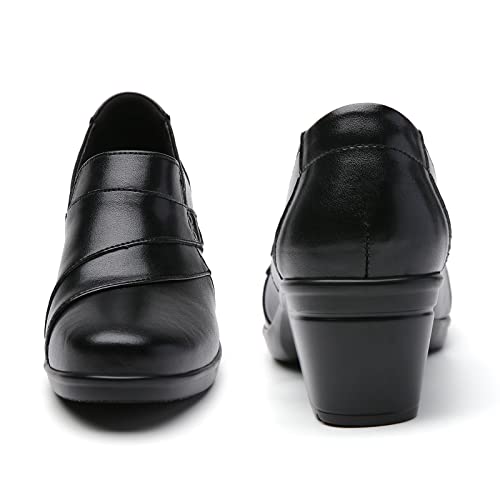 Image of Loafers for Women Casual Comfortable Women's Pumps Shoes Loafers & Slip-ons Work Office Dressy Business Shoes
