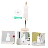 Mini mannequin de robe décoratif : produit est méticuleusement fabriqué et la couleur n'est pas facile à décoller, il a l'air d'un porte-vêtements de poupée