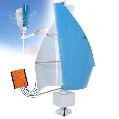 Magnetyczny generator wiatrowy o osi pionowej lewitacji 18000 W - wydajny hybrydowy zestaw 48 V z regulatorem do domu i firmy - Red Energy Solution