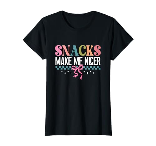 Los bocadillos me Hacen más Agradable Camiseta