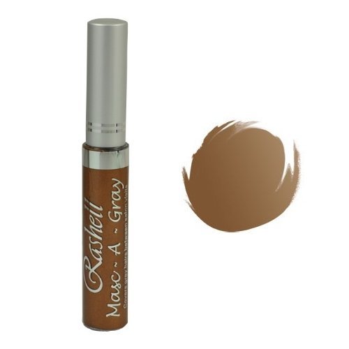 RASHELL Masc-A-Gray Hair Color Mascara – Medium Ash Brown by Rashell