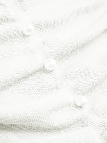 Image of CIDER Faux Pearl Tube Tops for Women Split Hem Knit Crop Y2K Going Out Tops | Cute Ruched Tops, Spring Summer Outfits, Vacation, Concert