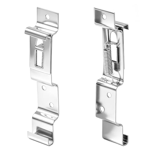 2 Pièces 115x25 mm Supports Plaque immatriculation Auto,Support immatriculation Voiture,Support de Plaque d'immatriculation Remorque