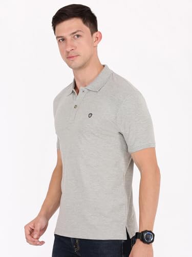Image of Macroman M-Series Fashion Half Sleeve Polo Core Casual T-Shirt for Men, Cotton Blend, Pack of 1
