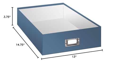 Image of Pioneer Jumbo Scrapbook Storage Box, Sky Blue