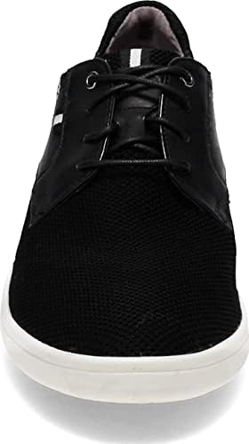 Rockport Men's Caldwell Plaintoe Ox Sneaker, Black MESH/LEA, 10 | Image 3