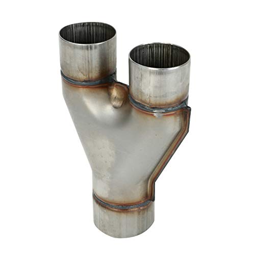 Lucasng t409 stainless steel y pipe 3" single to 2…