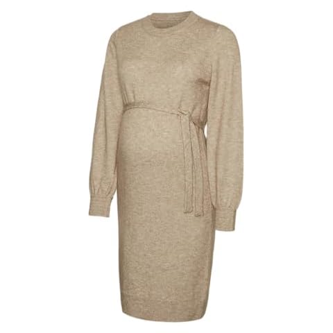 MAMALICIOUS Women's Mlnewanne Organic Knit Dress Cover