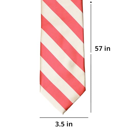 Image of tiemart Men's Striped Tie Standard Length