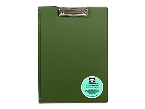 Bloc-notes A4 kaki Penco pliante en deux pour organiser vos prises de notes quotidiennes