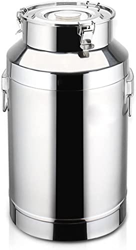 Seau pour lait en inox robuste 35 L : la qualité durable du stockage hermétique