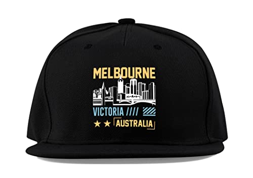 Casquette baseball Melbourne contre le soleil en coton doux taille unique pour homme et femme