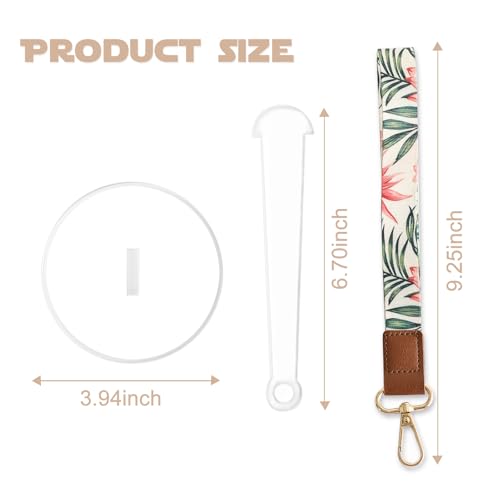 Image of Wrist Yarn Holder with Wrist Strap，Portable Yarn Holder for Crocheting on The go, Acrylic Yarn Organizer Storage Knitting Accessories, Crocheting Gift for Craft Lover