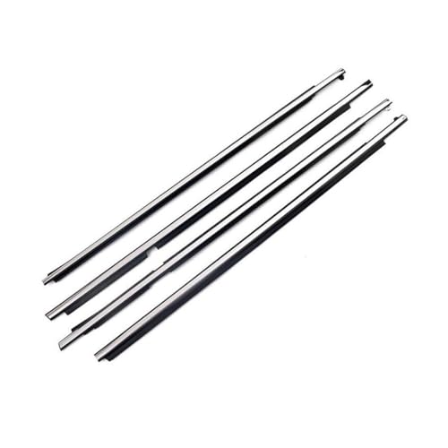 Joint d'étanchéité extérieur avec finition chrome pour vitres de Toyota LC100