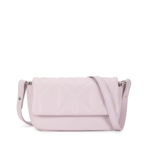 Image of Fastrack Puff Sling with Detachable Pouch | Faux-Leather Women's Handbags | Sling for Casual Carry