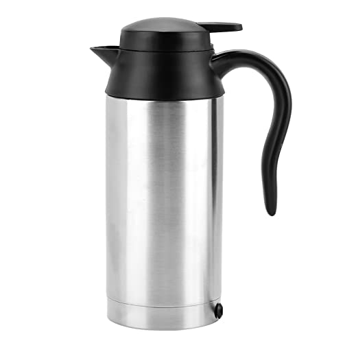 Hervidor eléctrico portátil de viaje 750ml acero inox miniatura 6
