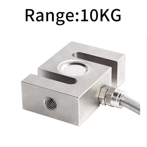 Celda de carga tipo S 10kg sensor de pesaje industrial en acero aleado 2