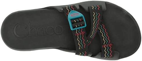 Chaco Men's Chillos Slide Sandal, Lasagna Black, 13 | Image 4