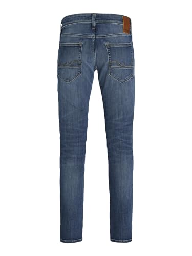 JACK & JONES Male Slim Fit Jeans JjiGlenn, Farbe:Blau, Jeans/Hosen Neu:30W / 34L – Ansicht 2