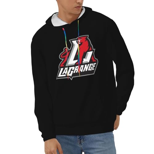 Lagrange College Hoodie Men'S Hooded Casual Sweatshirt Drawstring Pullover With Pocket2