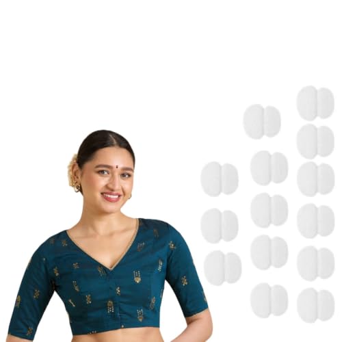Image of Studio Shringaar Women's Handloom Cotton Silk Readymade Saree Blouse