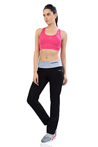 Image of Women's Athelisure Cotton Track Pant with Hidden Key Pockets