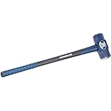 Seymour 41835 20 lb Sledge Hammer - Spiral Anti-Slip Grip & Overstrike Protection - Fiberglass 36' Handle