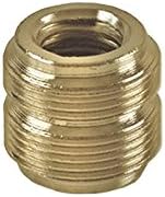 Metal 5/8 Thread Adapter in Gold Finish for 7/8 Thread