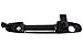 PT Auto Warehouse HY-3307P-FL - Outside Exterior Outer Door Handle, Primed Black - Driver Side Front