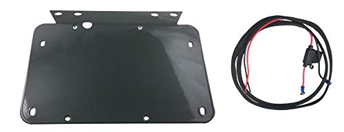 Aquatic AV AQ-AK-RG Amplifier bracket for 1998-2013 Harley-Davidson Road Glides for installation of AQ-AD300.2-MICRO amplifier (sold separately)