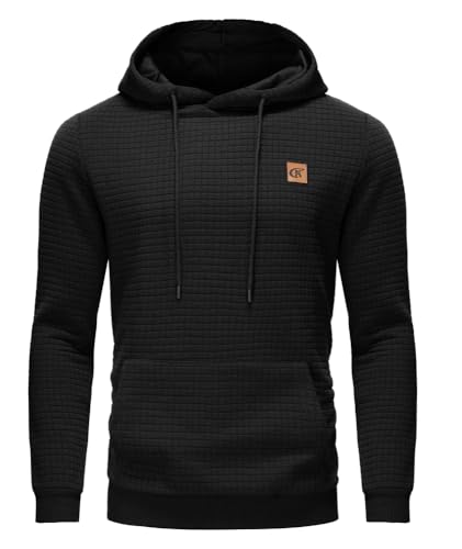 Sweat à capuche homme décontracté pour les sorties et week-ends cocooning