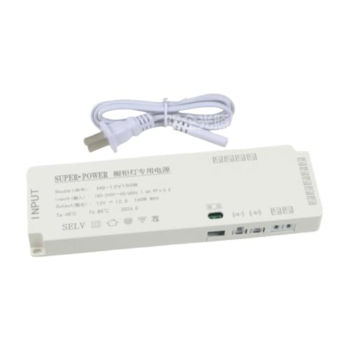 Transformador tira LED 12V con Touch Sensor para regular luz de estanterías 3