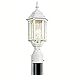 Kichler 49256WH Chesapeake Outdoor Post Mount 1-Light, White